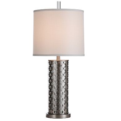 Estero Brushed Steel Table Lamp