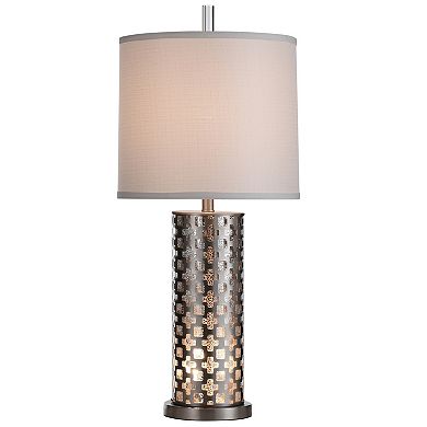 Estero Brushed Steel Table Lamp