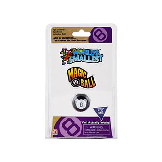 World's Smallest Magic 8 Ball