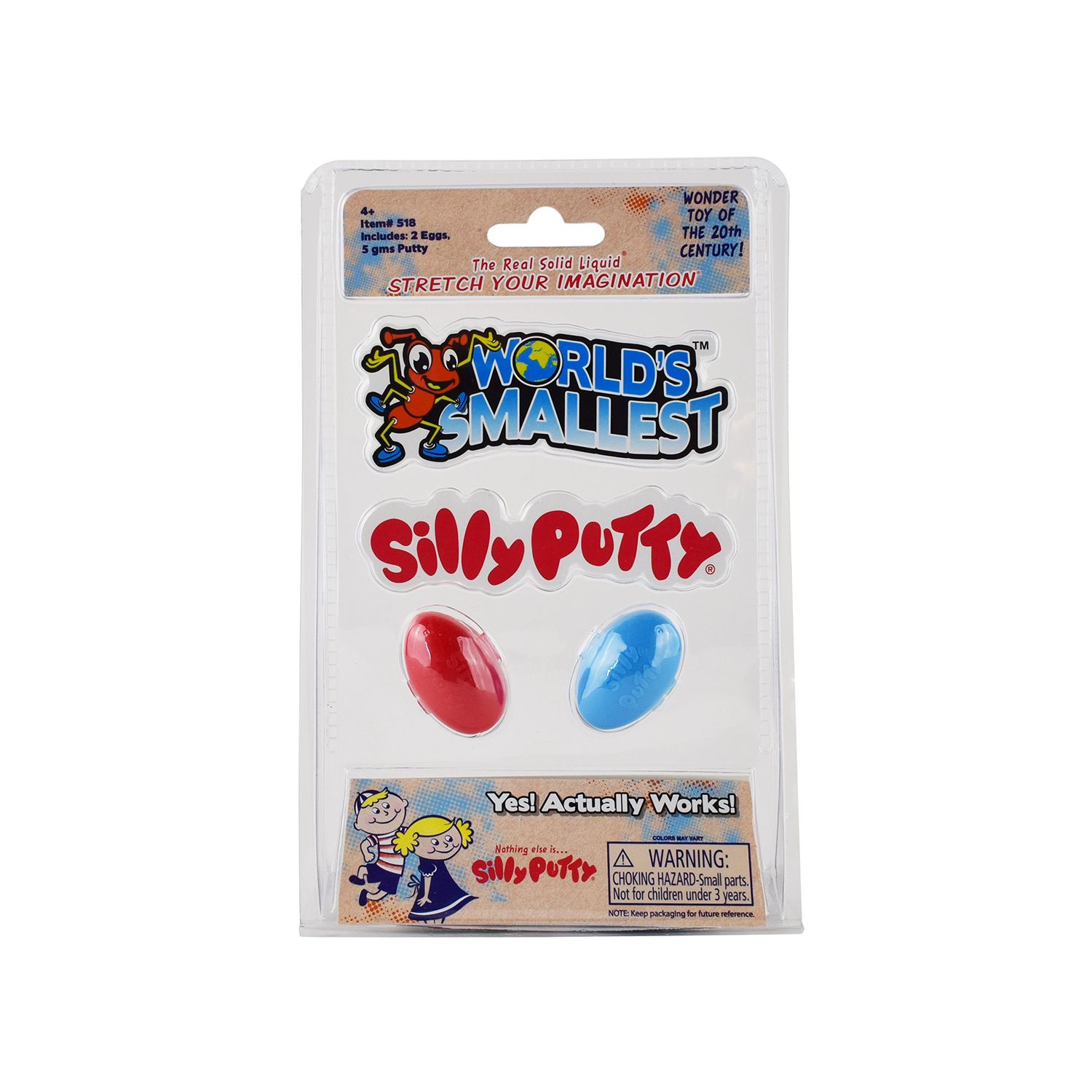 world's smallest silly putty