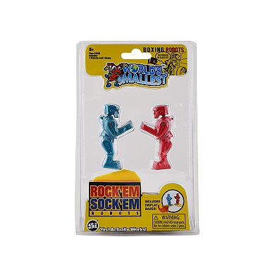 World's Smallest Coolest Rock Em' Sock Em' Robots