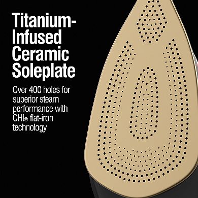 CHI Electronic Iron with Retractable Cord