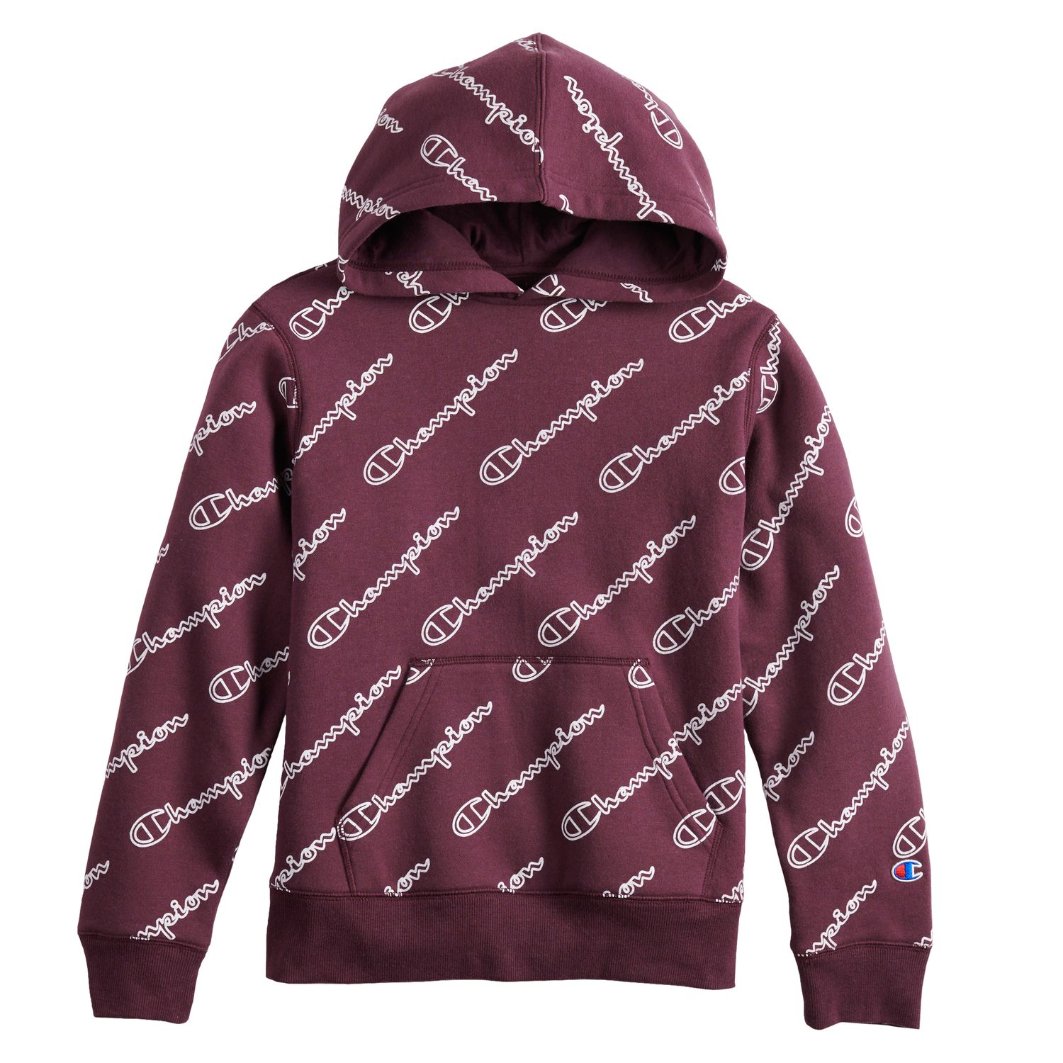 champion printed hoodie