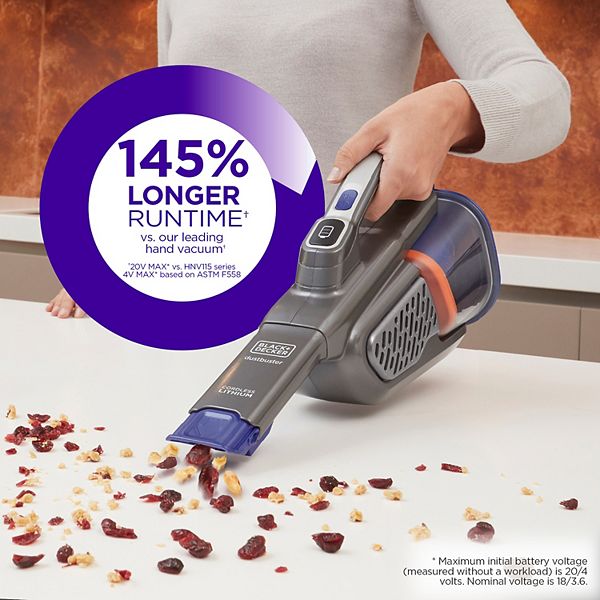 BLACK+DECKER™ 20V MAX* dustbuster® AdvancedClean+ Handheld Pet Vacuum