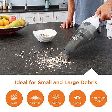 Black + Decker Quick Clean Lithium Hand Vacuum