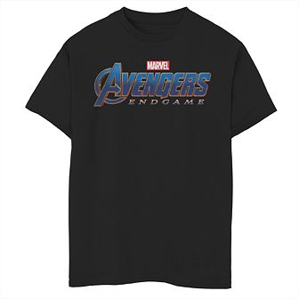 Boys 8-20 Marvel Comics Avengers Endgame Logo Tee