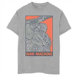 Boys 8 20 Marvel War Machine Graphic Tee - roblox war machine shirt