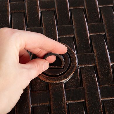 Fire Sense Bellante Woven Propane Fire Pit