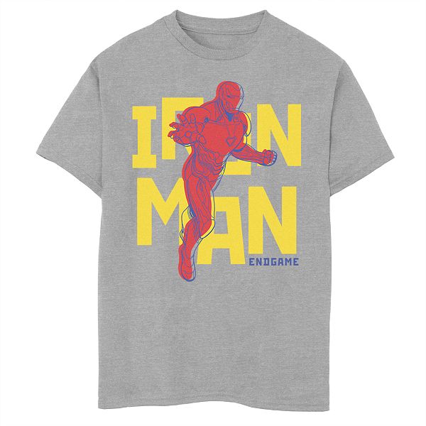 Boys 8-20 Marvel Iron Man Pop Tee