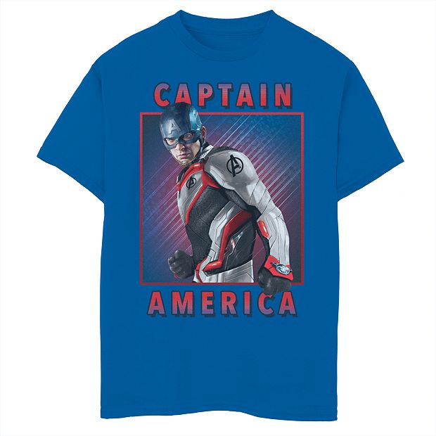 Boys captain best sale america t shirt