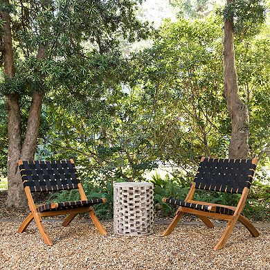 Patio Sense Sava Folding Indoor / Outdoor Patio Chair