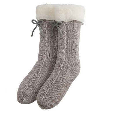 Women's LC Lauren Conrad Sherpa-Lined Slipper Socks
