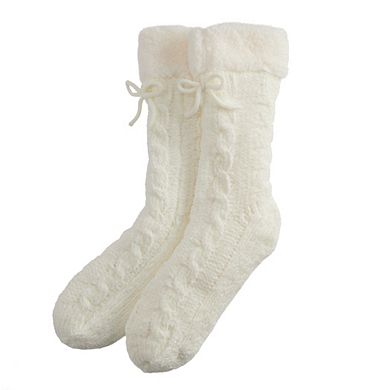 Women's LC Lauren Conrad Sherpa-Lined Slipper Socks