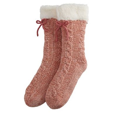 Women's LC Lauren Conrad Sherpa-Lined Slipper Socks