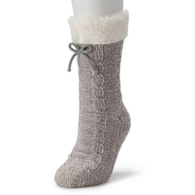  Floor Socks for Women Super Soft lined Socks Socks with  Non-Slip Grippers Slipper Socks With Non Slip (Grey, One Size) : Clothing,  Shoes & Jewelry