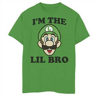 Boys 8-20 Nintendo Super Mario Lil Bro Tee