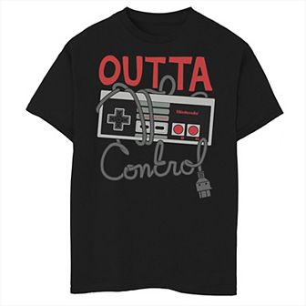 Boys 8-20 Nintendo Outta Control Tee