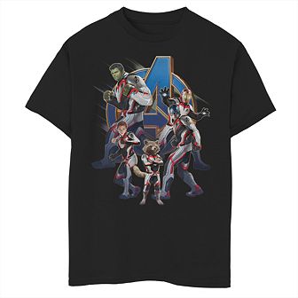 Boys 8-20 Marvel Avengers Suits Assemble Tee