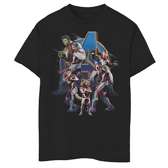 Boys 8-20 Marvel Avengers Suits Assemble Tee