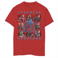 Boys Graphic T Shirts Kids Iron Man Tops Tees Tops Clothing - boys 8 20 marvel boxes full of avengers tee