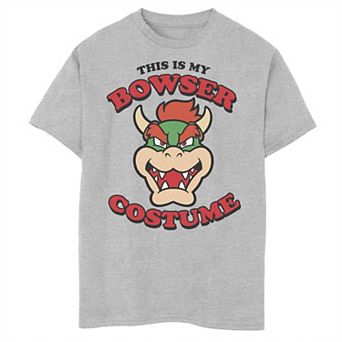 Boys 8-20 Nintendo Super Mario Bowser Costume Tee