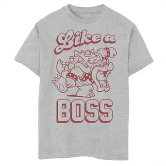 Boys 8-20 Nintendo Super Mario Like A Boss Tee