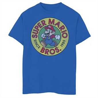 Boys 6-20 Nintendo Super Mario Side Mario Graphic Tee