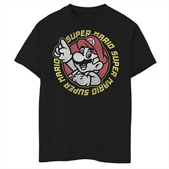 Boys' 8-20 Nintendo Super Mario Eighties Child Graphic Tee