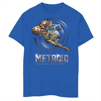 Boys 6-20 Nintendo Metroid Jump Graphic Tee