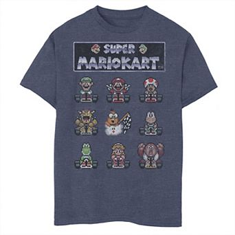 Boys 8-20 Nintendo Super Mario Bros. Super Mariokart Tee