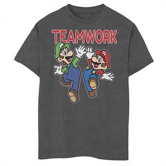 Boys 6-20 Nintendo Super Mario Bros. "Teamwork" Tee
