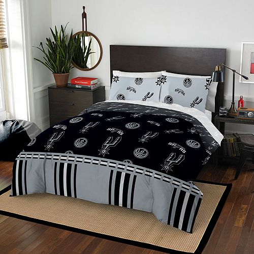 San Antonio Spurs Nba Queen Bedding Set By Northwest