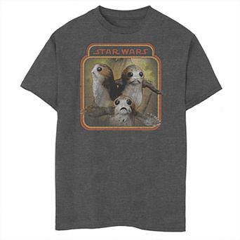 Boys' 8-20 Star Wars Porgs Trio Graphic Tee