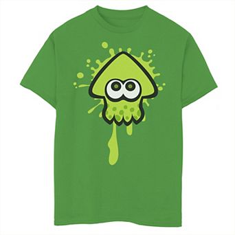 Boys' 8-20 Nintendo Splatoon Team Green Graphic Tee
