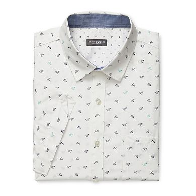 Men's Van Heusen Never Tuck Slim-Fit Button-Down Shirt