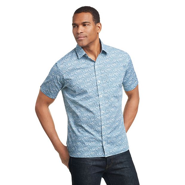 Men's Van Heusen Never Tuck Slim-Fit Button-Down Shirt