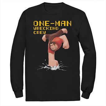 Men's Wreck It Ralph Wrecking Graphic Tee