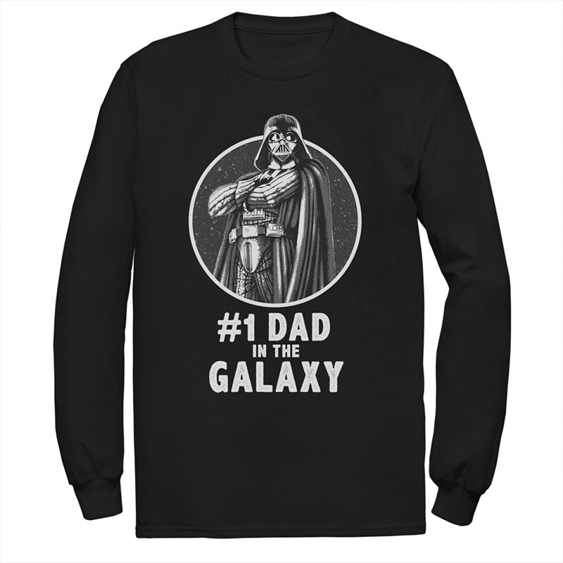 17570342 Mens Star Wars Number One Dad In The Galaxy Graphi sku 17570342
