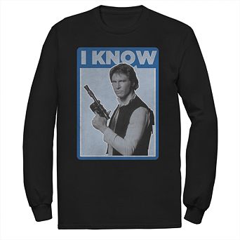 Men's Star Wars Han Solo "I Know" Tee