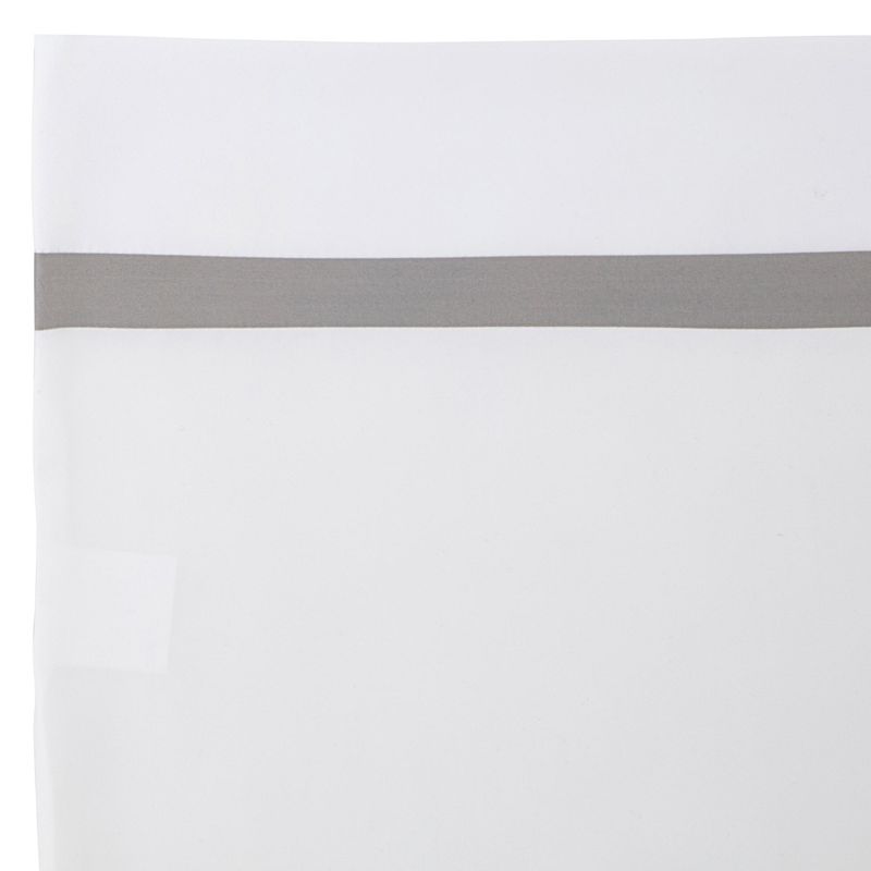 Martex Luxury 200 Series Ultra-Soft Microbrushed Hotel Sheet Set, Med Grey