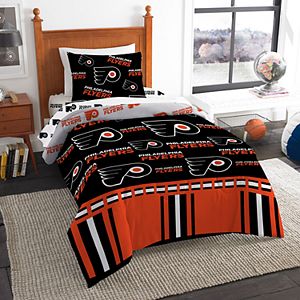 Philadelphia Flyers Draft Full Queen Comforter Set By Northwest