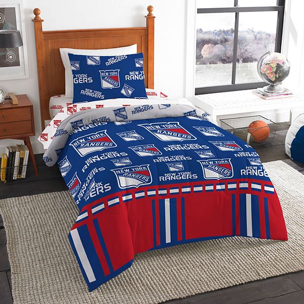 New York Rangers NHL Twin Bedding Set by The Northwest
