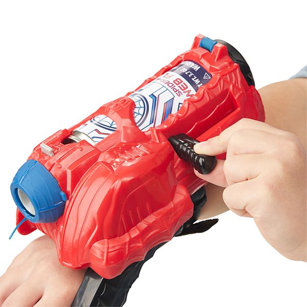 Spider-Man: Far From Home Spider-Man Web Cyclone Blaster with Web Fluid ...