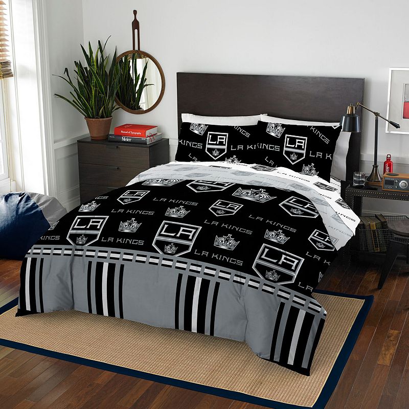 Los Angeles Kings Queen Bedding Set by Northwest, Multicolor