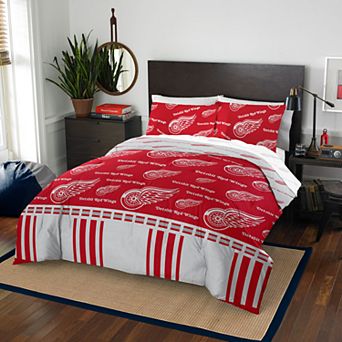 Detroit Red Wings Queen Bedding Set by Northwest