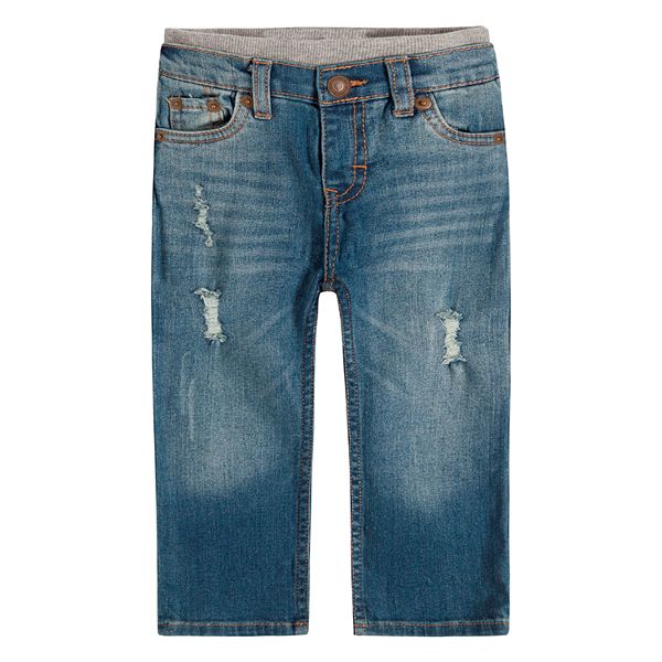 Baby Boy Levi's® 12M-24M Stretch Denim Murphy Pull-On Jeans