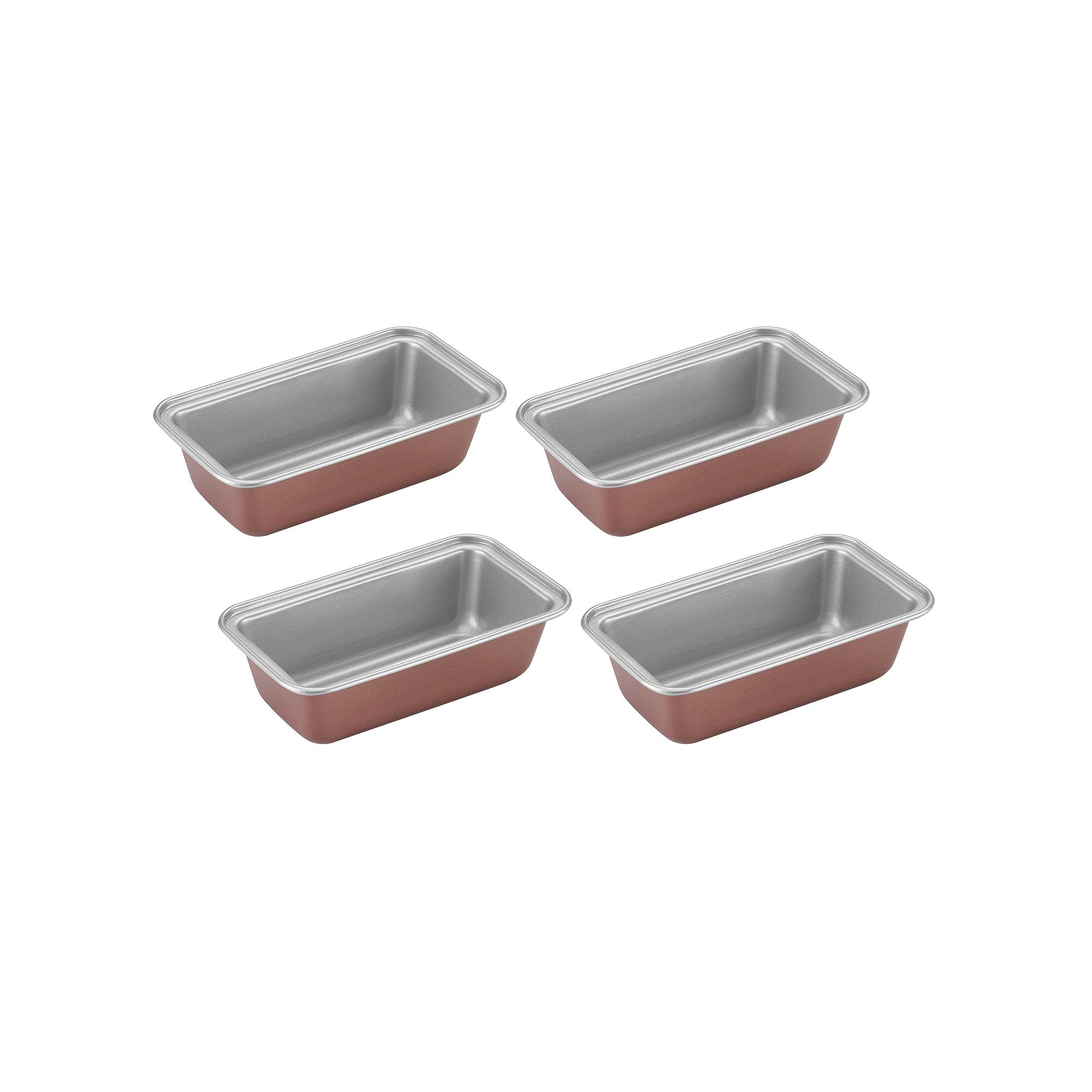 Cuisinart® 4-pc. Mini Loaf Pan Set, Brown