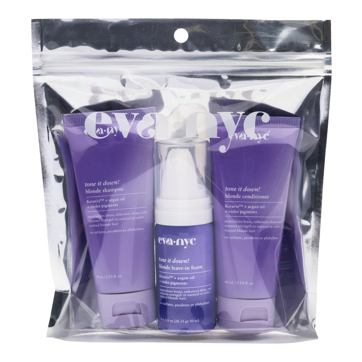 chi tourmaline ceramic 3 piece travel set