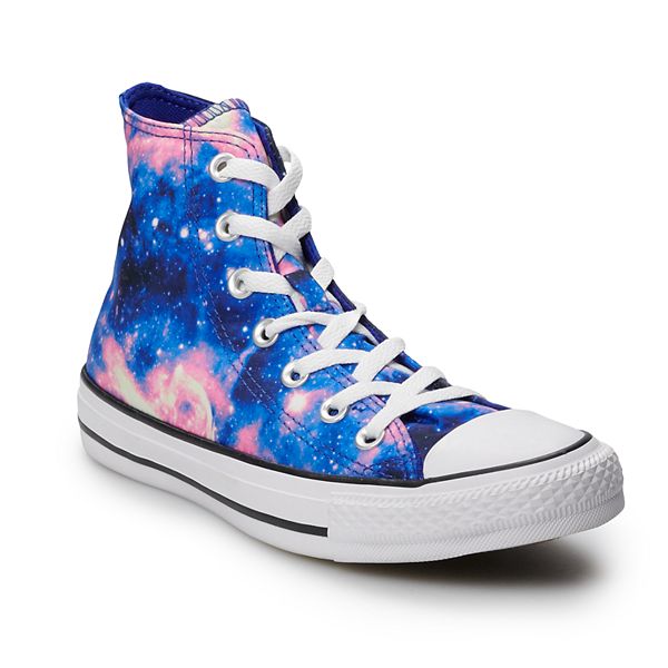 Galaxy converse high tops