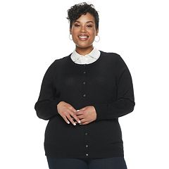 Plus Size Croft & Barrow® Knitted Cardigans